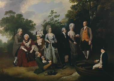 Family Portrait by Thomas Gainsborough