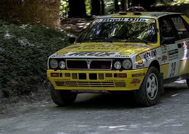 Lancia Delta Rally Car