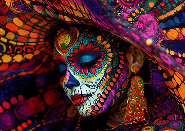 Day of the Dead Face Painting