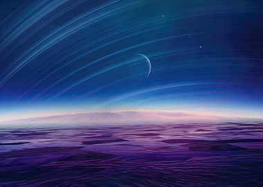 Rings of a Distant Planet