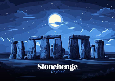 Stonehenge at Night
