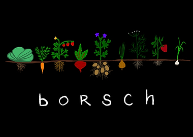 Borsch Ingredients
