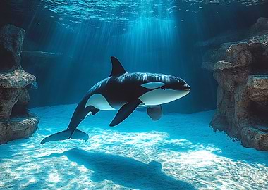 Orca Underwater