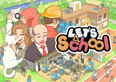 Let's School Game Cover Art