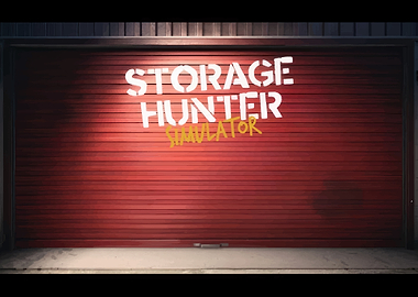 Storage Hunter Simulator Garage Door
