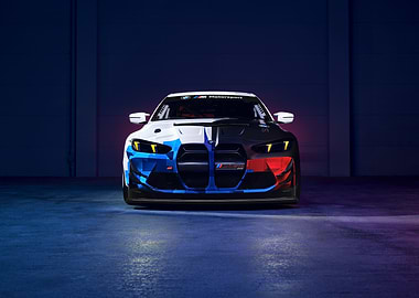 BMW M Motorsport Race Car