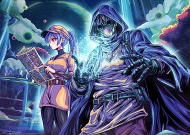 Fantasy Adventure with Map and Magic