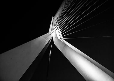 Black and White Bridge Architecture