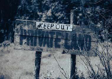 Keep Out Private Land