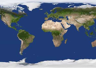 world map satellite view