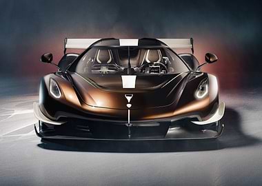 Brown and Black Sports Car Front View Sadair’s Spear