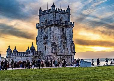 Belém Tower at Sunset, Lisbon