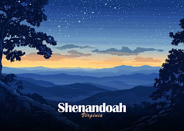 Shenandoah Valley, Virginia Landscape