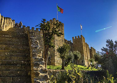 Castelo de San Jorge, Lisbon, Portugal