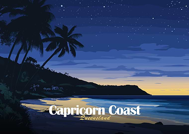 Capricorn Coast Queensland Night
