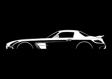 SLS Black Series (C197) Silhouette