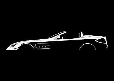 SLR Roadster (R199) Silhouette