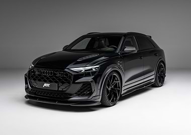 Black Audi RS Q8 ABT SUV