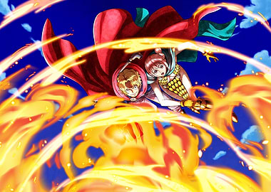 Iconic Painted Sabo and Rebecca Hiken Blow