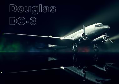 Douglas DC-3 Airplane
