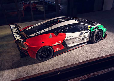Lamborghini Huracan Super Trofeo EVO2 Race Car