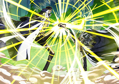 Iconic Painted Kizaru vs Silvers Rayleigh