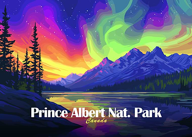 Prince Albert National Park Illustration