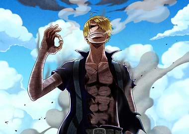 Iconic Painted Sanji I Need A Light