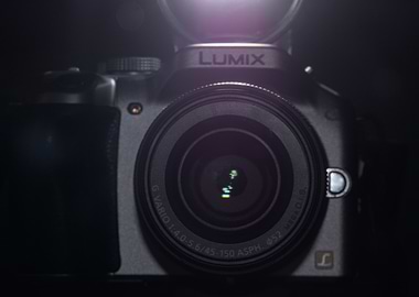 Lumix Camera Close-Up