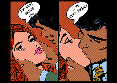 Comic Panel: Hurtful Relationship