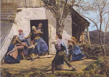 Leaving Home Painting