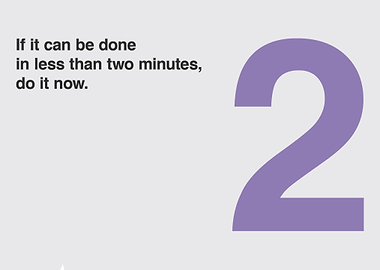 Two-Minute Rule Motivation