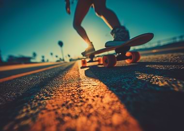 Sunset Skate Vibes