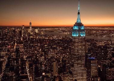 Empire State Building at Night