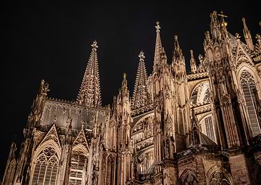 Cologne Cathedral at Night