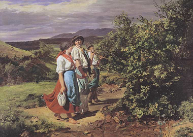 Rural Scene with Figures