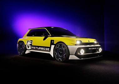 Renault R5 Turbo 3E Electric Car