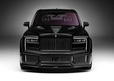 Black Rolls Royce Cullinan Front View