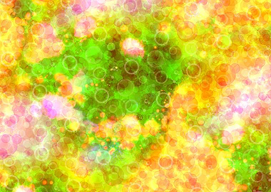 Abstract Bubbles Background