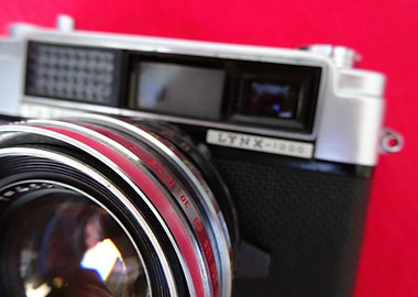 Vintage Lynx-1000 Camera Close-Up