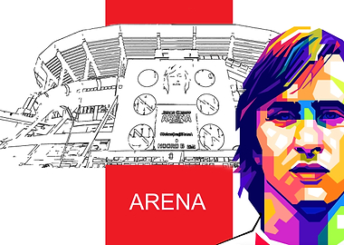 Johan Cruijff Arena Pop Art