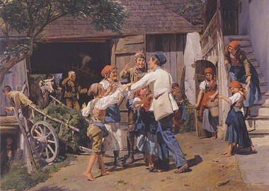 Village Celebration Painting