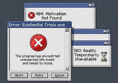 Existential Crisis Error Messages