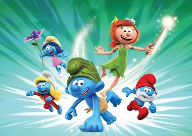 The Smurfs and Lily