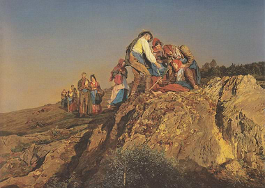 Mountain Rescue Painting