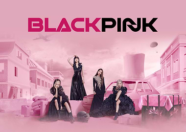 BLACKPINK in Pink Landscape