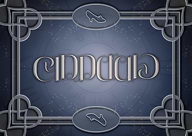 'Cinderella' Ambigram