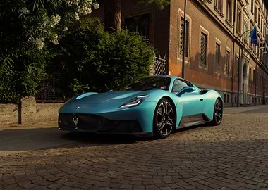 Teal 2026 Maserati MCPura Cielo