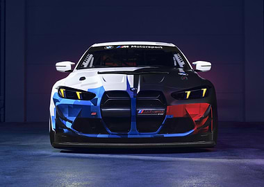 BMW M4 GT4 Motorsport Car