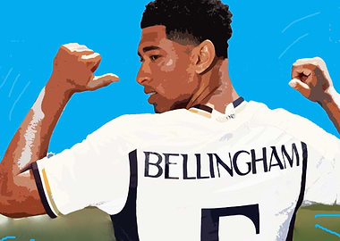 Jude Bellingham Illustration